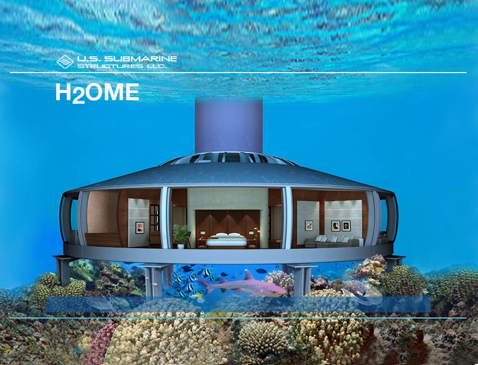 underwater habitats, undersea homes, sub-sea dwellings